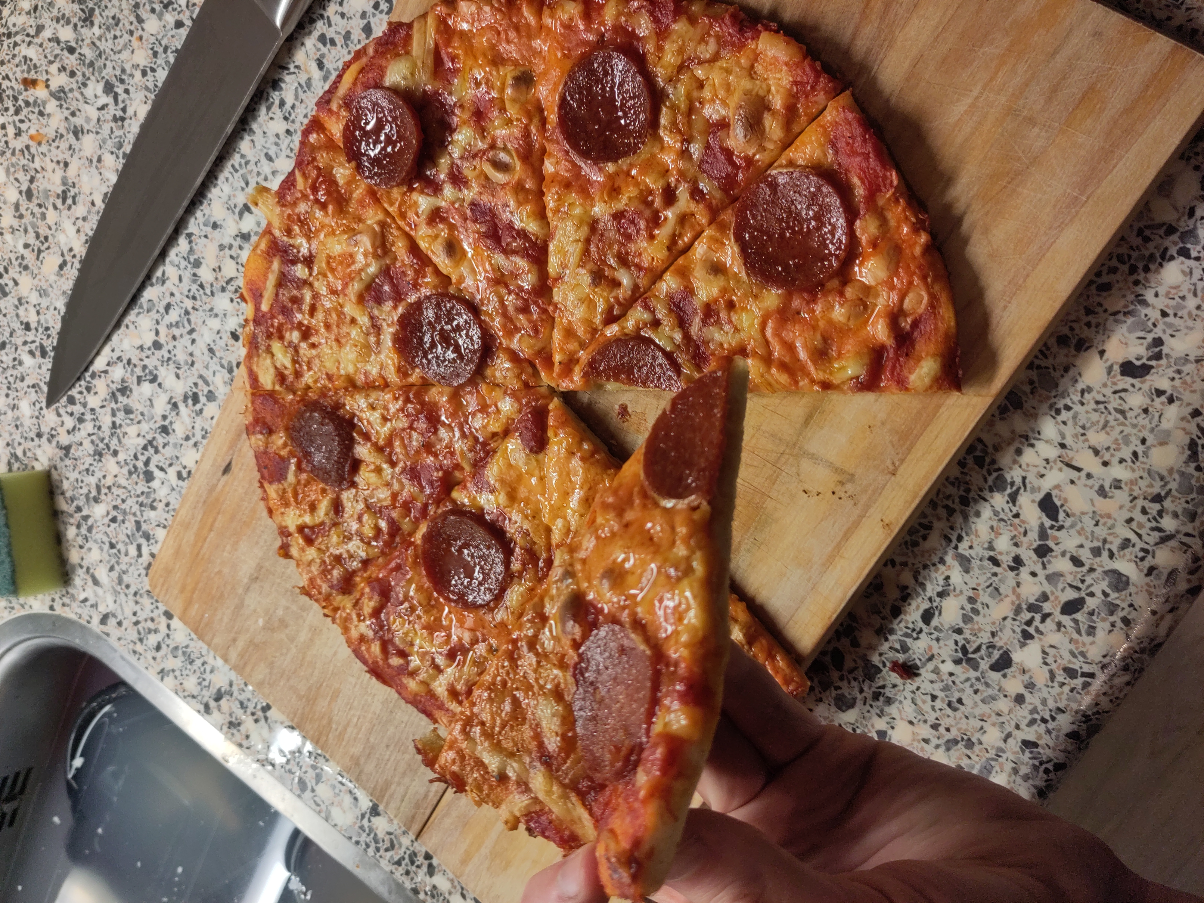 Instant Microwave Pizza